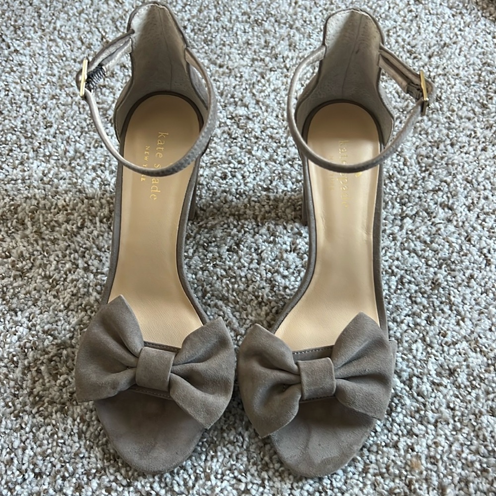 Kate spade suede heel